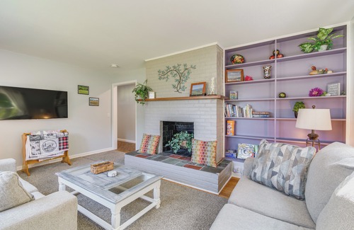 Fishers Cottage | Near Trails + Wineries: Victor Getaway w/Fire Pit