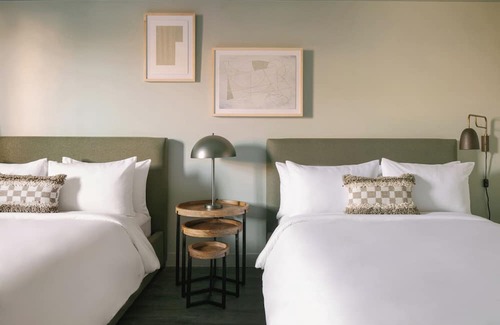 Newport Shores Hotel | Charming 1-bedroom with Two Queen Beds at hotel in awesome Newport Beach