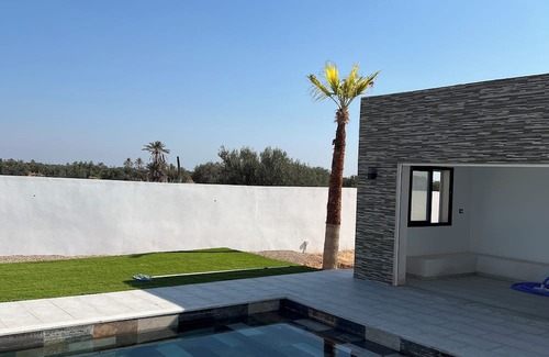 Hawmat al Badawiyin Villa | Villa les palmiers-Pool & comfort in djerba