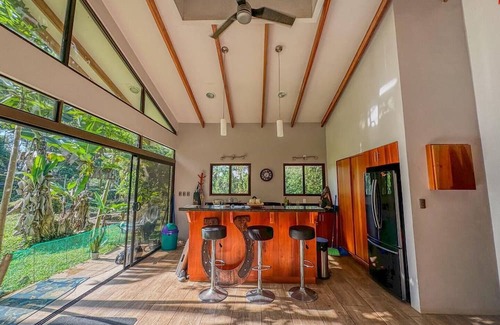 San Isidro de El General Cabin | Private Riverfront with 2-Acre Organic Food Forest