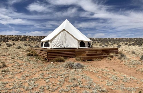 Page RV Rental | Gorgeous Bell Tent Perfect for a Glamping Getaway near Grand Canyon National Park, Arizona