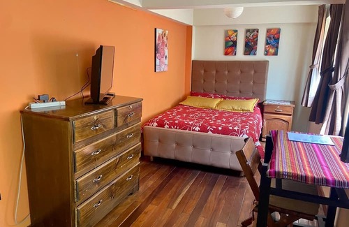 Sucre Apartment | Matrimonial room with private bathroom outside the room