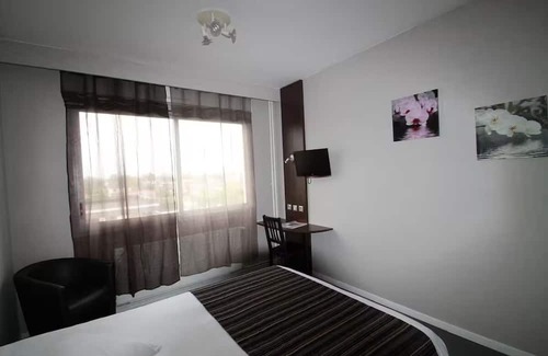 Saint-Priest Hotel | Comfortable Stay with Cozy Rooms and Proximity to Olympic Park, Free Parking