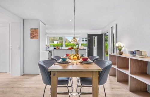 Maasholm-Bad House | Baltic Sea Hideaway - Finnish sauna, garden, terrace and balcony, 2 parking spaces