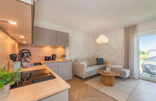 Ueckeritz Apartment | High-quality vacation home "Domizil zum Lerchengrund 05" in Ückeritz with balcony and