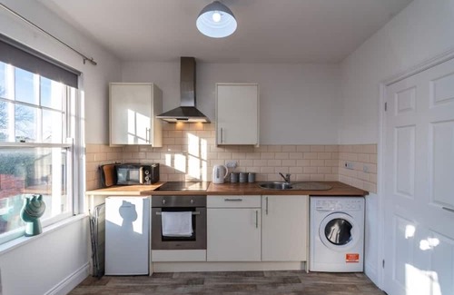 Neath Apartment | Fully Equipped Kitchen, Double room