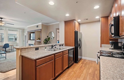 Reno/Tahoe Airport Apartment | Luxury 2BR 2BA Apartment with Pool, Gym & Theater