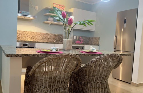 Hato Condo | Casa Flamingo is a 2 Bedroom Top Floor Condo located in Hato with sea views