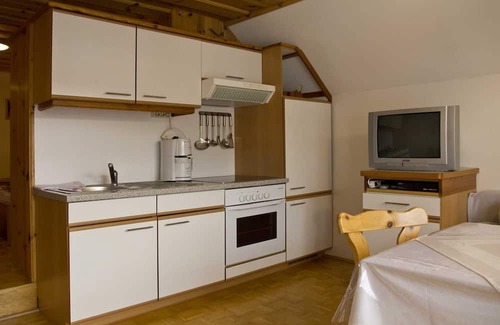 Mariahof Apartment | Room 5 - A guest at the Spathof organic farm