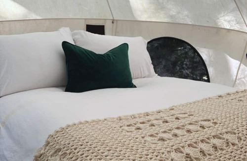 Freeport Other | Cozy Canvas Bell Tent at the Freeport Farmhouse