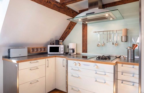 Staufen im Breisgau Apartment | Apartment 'Above the Roofs' with Mountain View, Balcony and Wi-Fi
