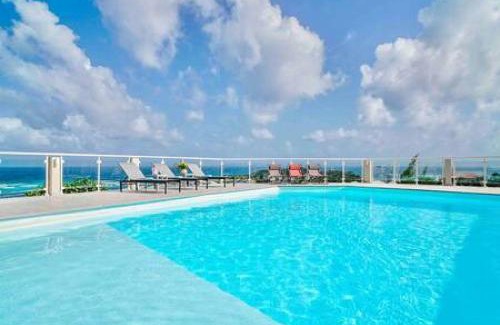 Oyster Pond House | V4 Magical view of the ocean and Saint Barth