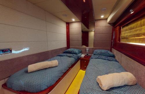 Dubai Marina Boat Rental | Overnight Stay by Conwy Yachts