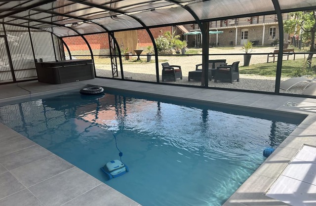 Le domaine du Lavoir - Studio PISA sleeps 5-jacuzzi from April to October