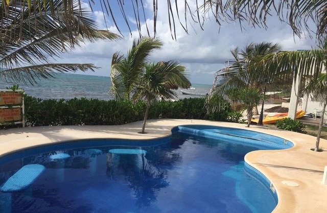 Remote Ocean Front Bungalow in Cenote!