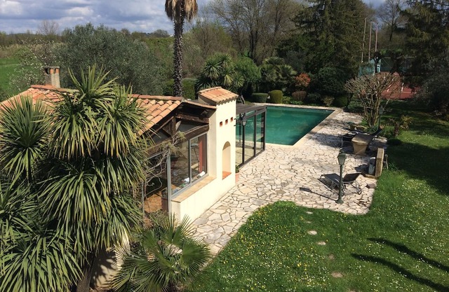 gite, tennis pool in St Christol les Alès