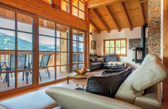 Exclusive chalet Skyberg with sauna in the proximity of Hochkönig ski resort.