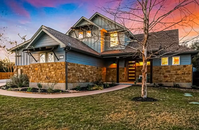 Serene & stylish home with cowboy pool, fenced yard, & firepit - dog-friendly
