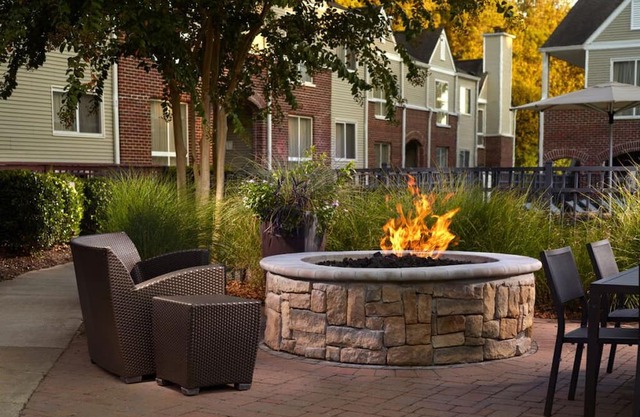 Simple suite in an extended-stay hotel offering a pool, gym & great location