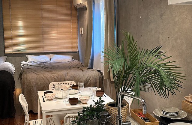 Stylish rooms】 2 min walk from Senju-ohashi station / Designer hotel with kitchen / 1 hour from airport and Disney