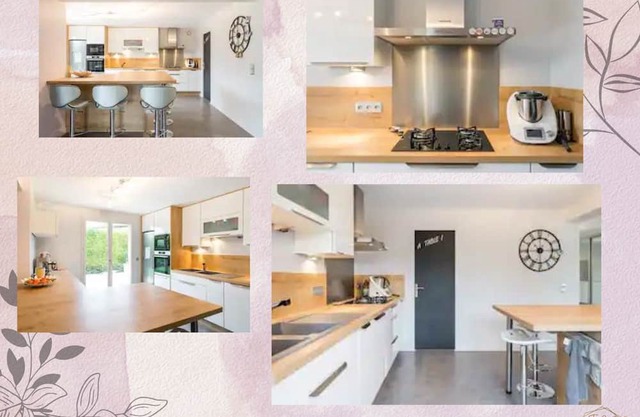 Grande Maison Parme à 15 mn de Lyon Centre /idéale Pour des Vacances en Famille