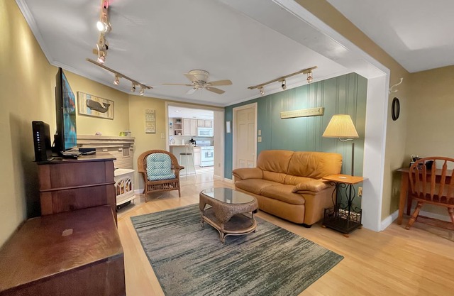 This fully furnished beach cottage is the perfect summer escape!