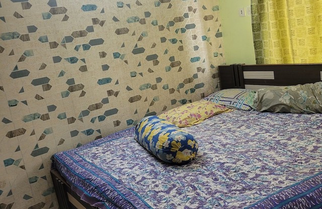 Elegant Spacious 2-bedroom AC Apartment balcony Kolkata Tollygunge~ pet friendly