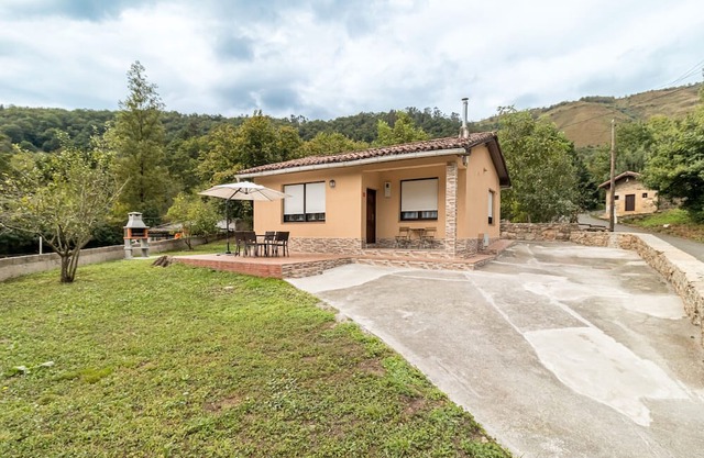 House with Garden in the Mountains of the Pasiego Valleys