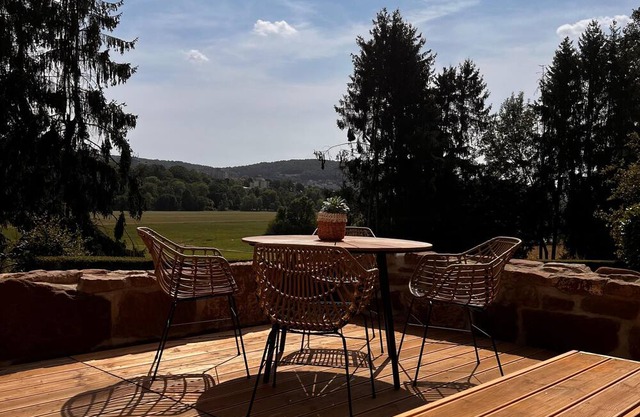 Villa Waldeck: Secluded location | sun terrace | kitchen