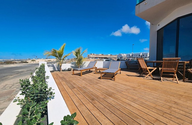 Holiday Apartment 'Maar Suites Cotillo 1 - Seafront' with Sea View, Private Terrace and Wi-Fi