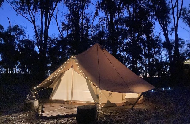Romantic Nature Stay for 2 - Glamping 5 minutes from Moama and the Murray River