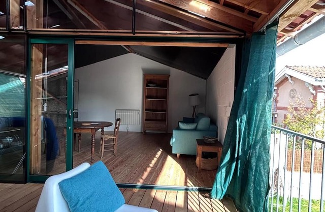 Accommodation with terrace