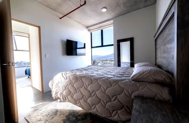 2-bedroom apartment in amazing San José with fitness room, AC