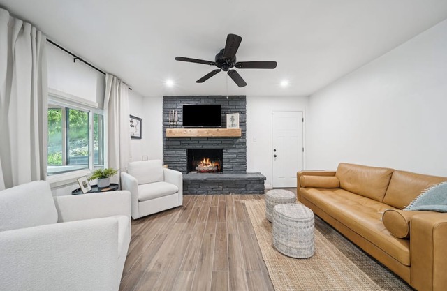 Waterview Retreat w/Screened Porch & Firepit