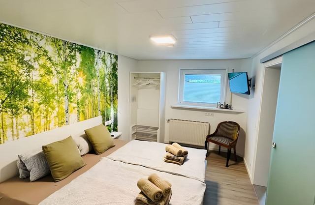 Apartment 'Haus Birkenösch' with Private Terrace, Shared Garden, and Wi-Fi