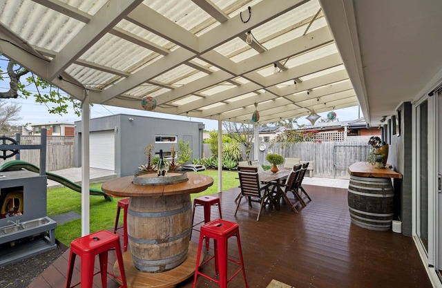 Relaxed Bayside Stay with Outdoor Space