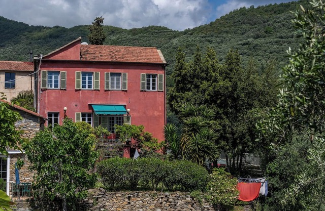 Rustic Villa with pool in a quiet medieval village, surrounded by olive trees