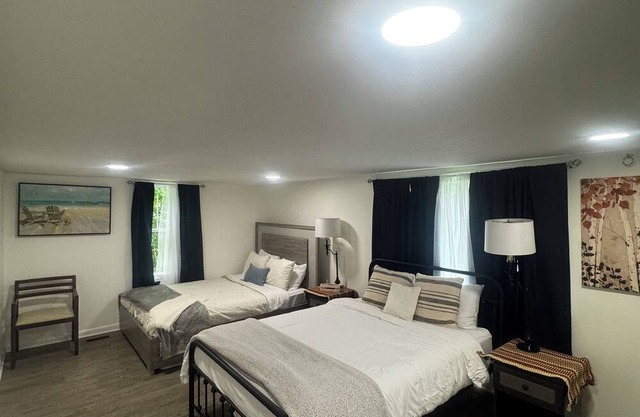 Relaxing home master bedroom