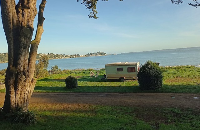 Seaside caravan in Brittany
