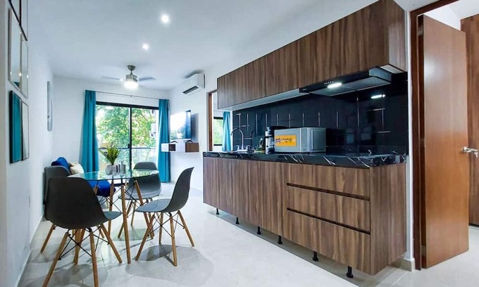 Ejidal Apartment | Homy 2BR Apt w/Pool, Gym, Terrace, BBQ, Parking