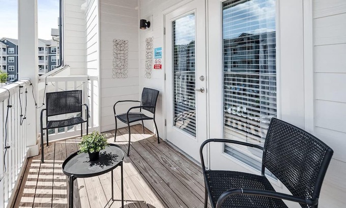 Avery Creek Apartment | South Asheville Getaway Private Balcony Apt 2