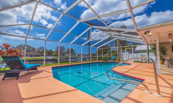 Clearwater House | Private Pool Waterside Home in Clearwater