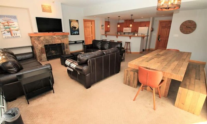 Copper Mountain Village Condo | 5th Floor Passage Point Condo w/Slope Views, 3 bedroom. Sleeps 10