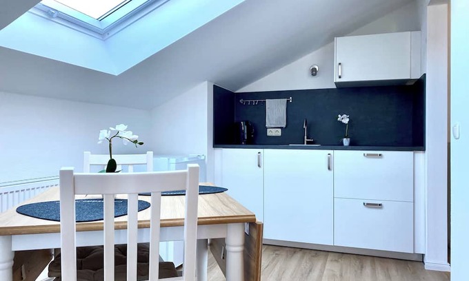 Prien am Chiemsee Apartment | Apartment 42sqm with balcony and mountain view