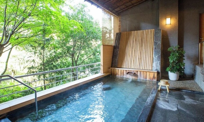 Gero Onsen House | Nonsmoking roomTosenkaku8 tatami Japanese roo /Gero Gifu
