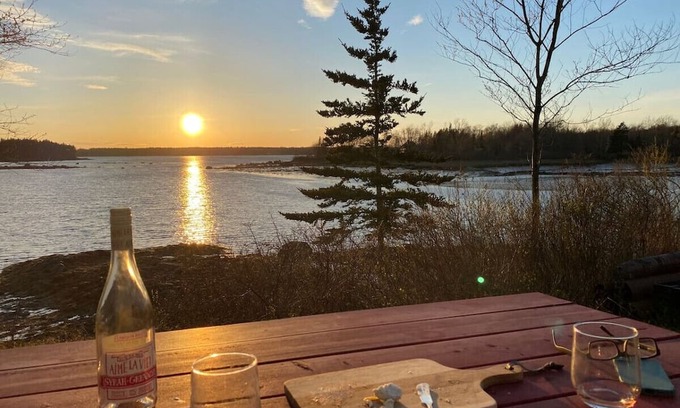 Tenants Harbor House | Nestled close to the serene sea, surrounded by nature.