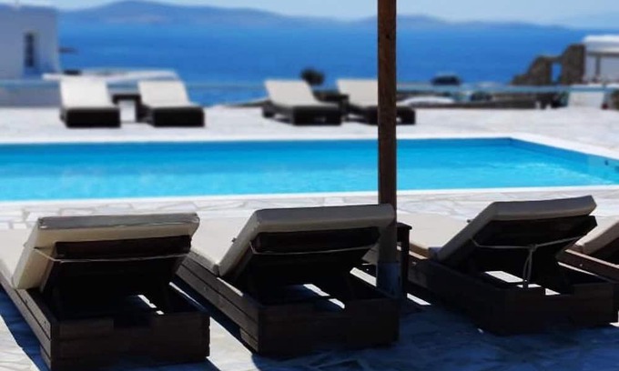 Kanalia House | blue ocean armado vila in mykonos