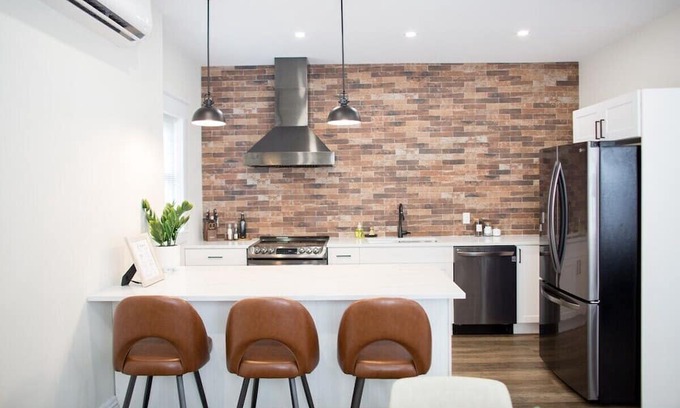 Fredericton Apartment | This 2 bedroom loft-like apartment is perfect for your visit to downtown Fredericton