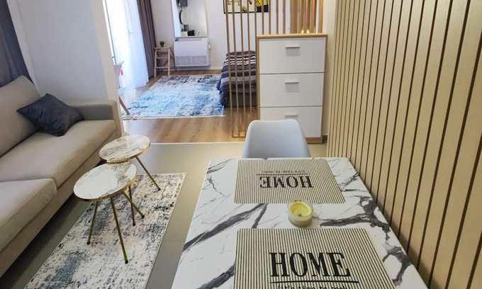 Pogradec Apartment | Modern apartment in the city center, balcony with a lake view