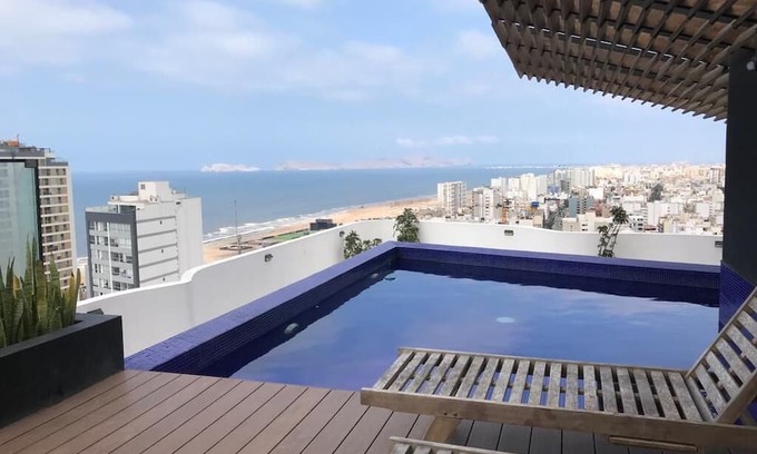 Magdalena del Mar Apartment | Albano Accommodation: Apartment With sea View & Pool Near Miraflores & Airport